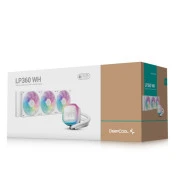Система рідинного охолодження Deepcool LP360 ARGB White (R-LP360-WHMSMC-G-1) (UA)