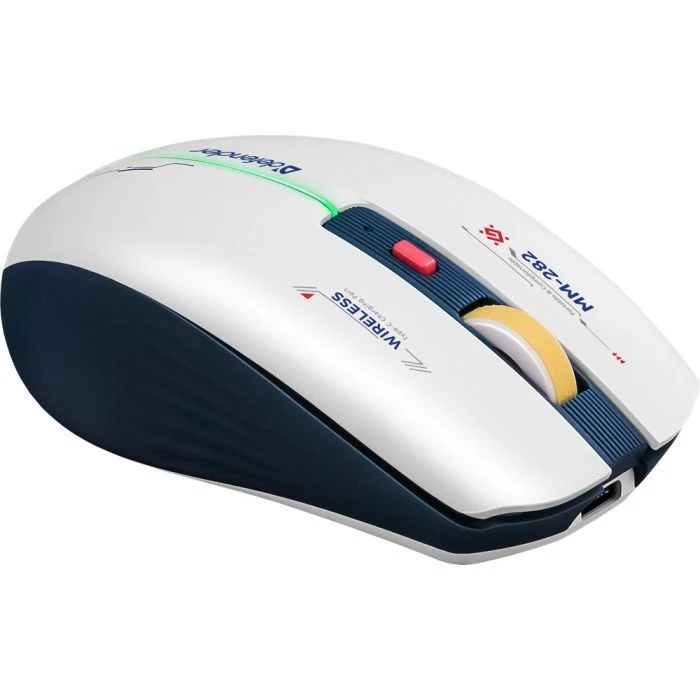 Defender Dila MM-282 Wireless White/Blue (52282) (UA) ; Подключение: беспроводное;