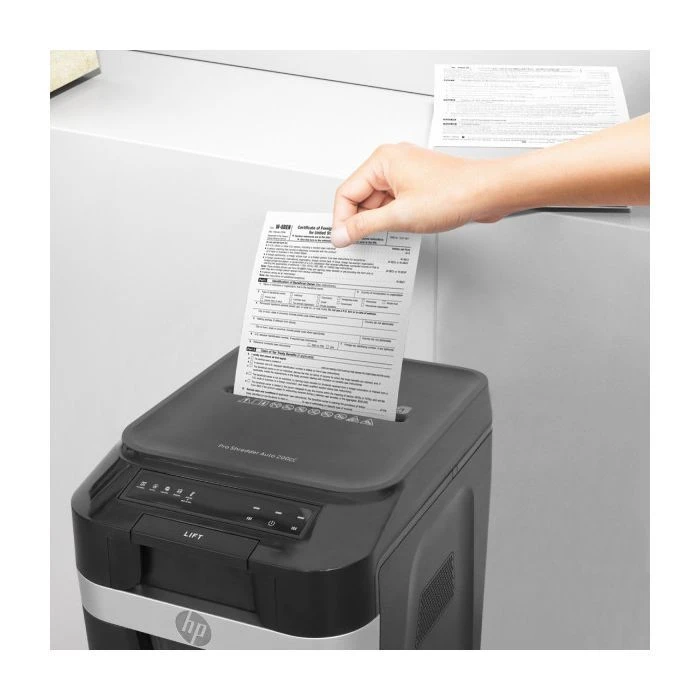 HP Pro Shred Auto 200MC (2821) (891834) (UA) ; Формат: А4; Уничтожает за раз,