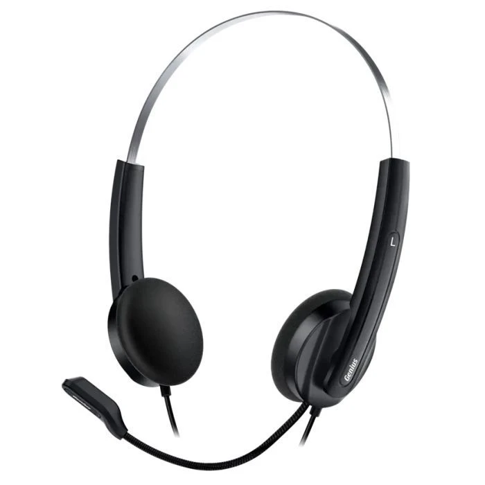 Навушники Genius HS-220U USB-C Black (31710032401) (UA)