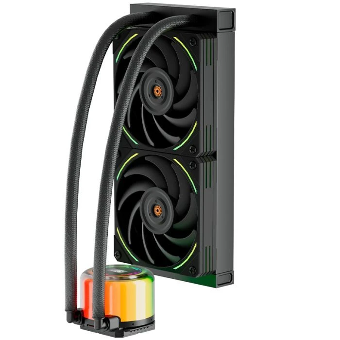 Система рідинного охолодження 1stPlayer CC-240 Black (CC-240-BK) (UA) ; Сокет: FM1, FM2, FM2+, AM2, AM2+, AM3, AM3+, AM4,