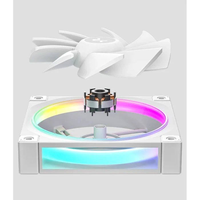 Система рідинного охолодження Deepcool LQ240 White (R-LQ240-WHDSMC-G-1) (UA) ; Сокет: AM4, AM5, 1150, 1151, 1155, 1200, 1700, 1851;