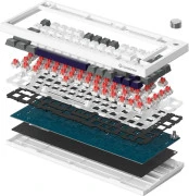 GamePro MK160P Outemu Red Hot-Swap Switch Grey (UA)