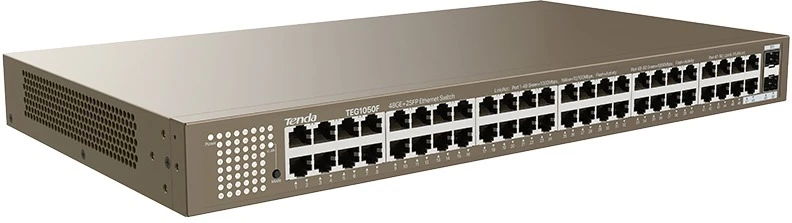 Комутатор Tenda TEG1050F Швидкий Ethernet (10 / 100 Мбіт / с): немає;