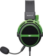 Навушники з мікрофоном Havit HV-H2030E Black/Green (6939119067076) (UA)