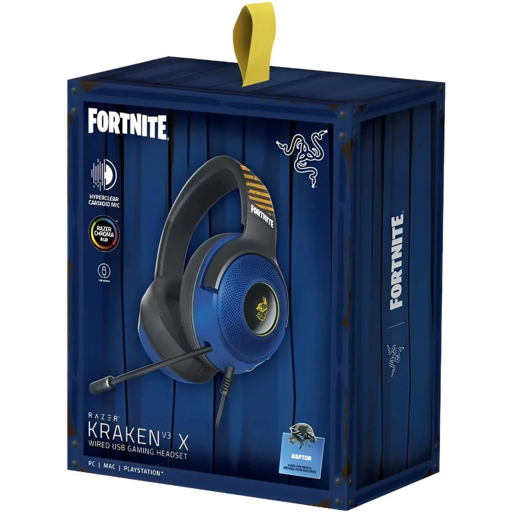 Навушники з мікрофоном Razer Kraken V3 X Fortnite Edition (RZ04-03750500-R3M1) (UA) Бренд: Razer; Спосіб підключення: