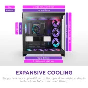 NZXT H9 Flow RGB Black (CM-H92FB-R1) (UA)