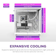 NZXT H9 Flow White (CM-H92FW-01) (UA)