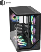 QUBE MIRAGE 7ARGB BTF Black (MIRAGE_GBNU3) (UA)