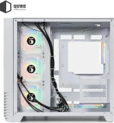 QUBE MIRAGE 7ARGB BTF White (MIRAGE_GWNU3) (UA)