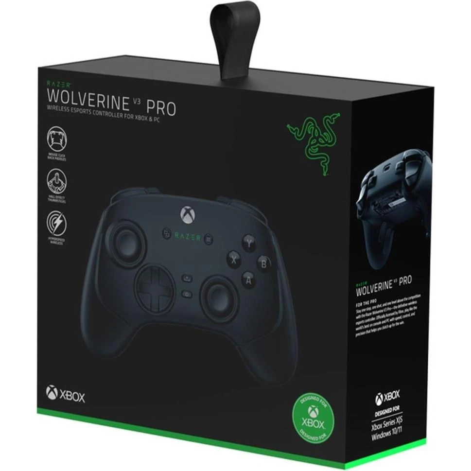 Razer Wolverine V3 PRO Black (RZ06-05200100-R3M1) (UA) Бренд: Razer; Тип маніпулятора: