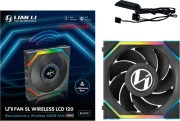 Вентилятор Lian Li Uni Fan SL Wireless LCD 120 Reverse Blade Black (G99.12RSLLCD1W1B.00) (UA)