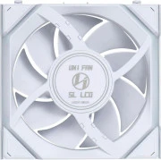 Вентилятор Lian Li Uni Fan SL Wireless LCD 120 Reverse Blade White (G99.12RSLLCD1W1W.00) (UA)