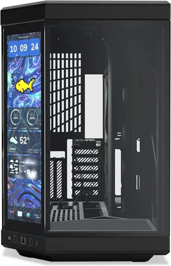 HYTE Y70 Touch Infinite Pitch Black (CS-HYTE-Y70TTI-BB) (UA)