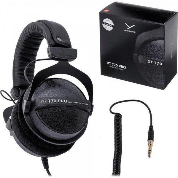 Навушники без мікрофона Beyerdynamic DT 770 PRO LB 250 Om Black Edition (529589) (UA) Бренд: Beyerdynamic; Спосіб