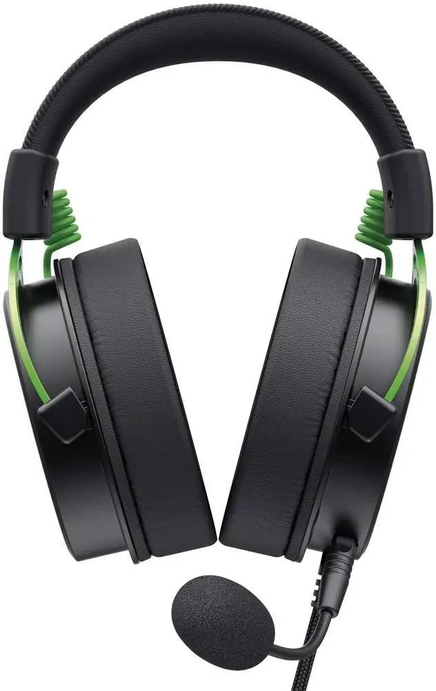 Навушники з мікрофоном Havit HV-H2030E Black/Green (6939119067076) (UA) Бренд: Havit; Лінійка: HV-H2030E; Спосіб