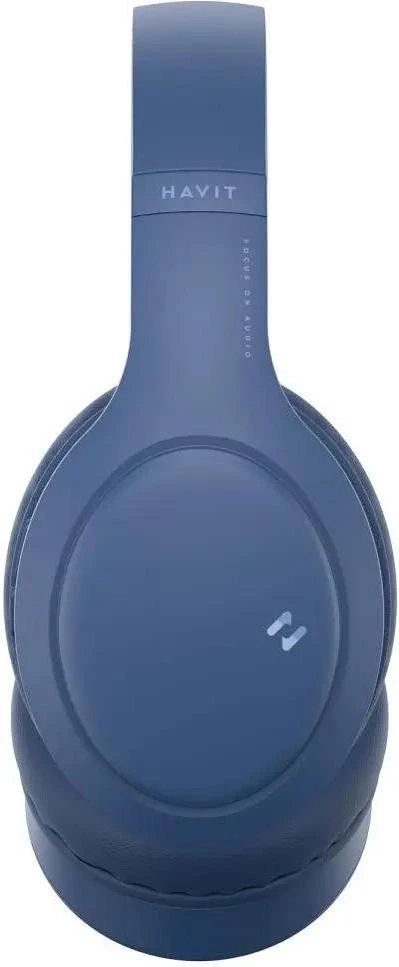 Навушники з мікрофоном Havit HV-H633BT Blue (6939119098339) (UA) Бренд: Havit; Лінійка: HV-H633BT; Спосіб
