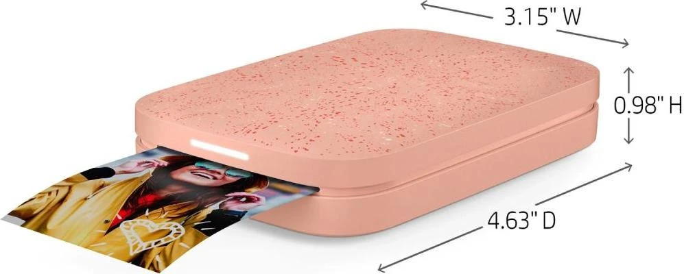 Принтер HP Sprocket 2x3 Blush Pink (HPISPP) (UA) Бренд: HP; Клас пристрою: