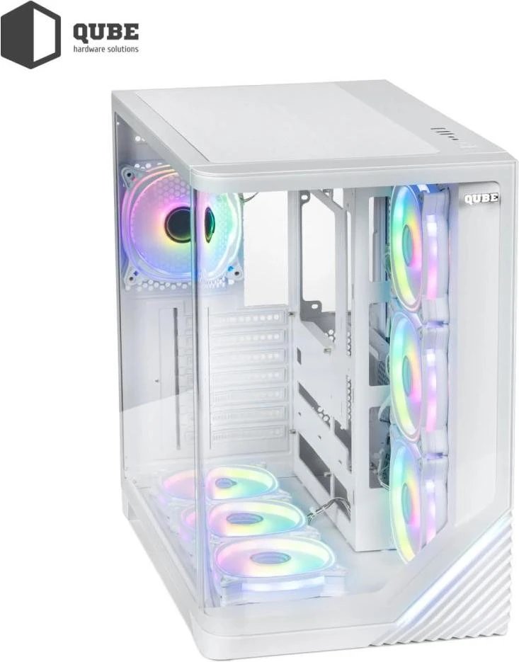 QUBE MIRAGE 7ARGB BTF White (MIRAGE_GWNU3) (UA)