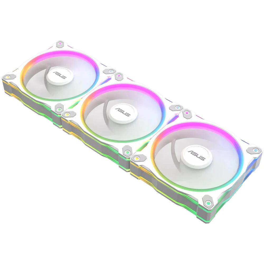 Вентилятор ASUS PRIME MR120 REVERSE ARGB 3 в 1 Білий (90DA00L3-B09020) (UA)