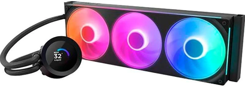 Водяное охлаждение NZXT Kraken Plus 360 RGB V2 Black (RL-KR360-B2) (UA)