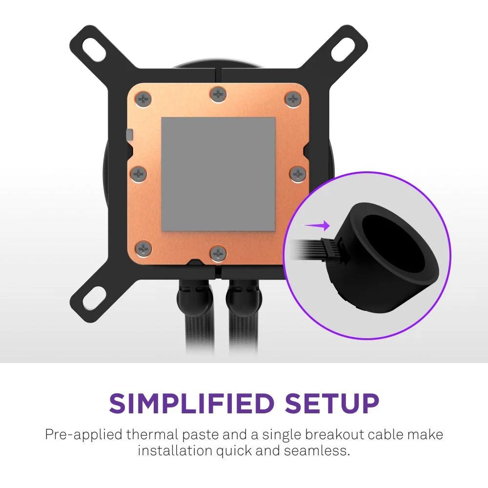 Водяне охолодження NZXT Kraken Plus 360 V2 Black (RL-KN360-B2) (UA)