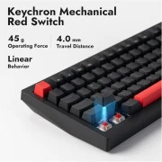 Lemokey X4 Keychron Red Black (X4-A1-UA) (UA)
