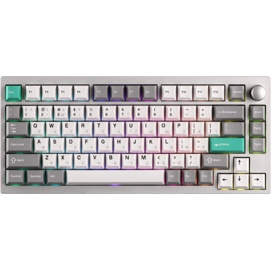 Lemokey P1 Pro Keychron Super Banana Space Silver (P1P-X4-UA) (UA) Бренд: Lemokey; Проводное