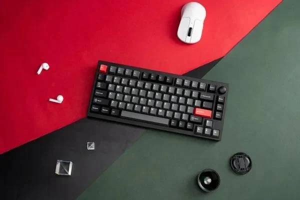 Lemokey P1 Pro Keychron Super Red Carbon Black (P1P-M1-UA) (UA)