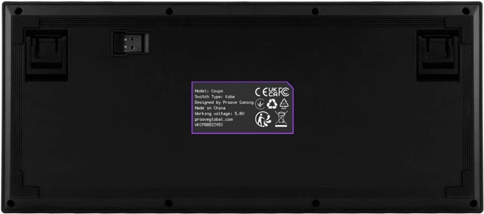 Proove Gaming Coupe Black (WKCP00022401)