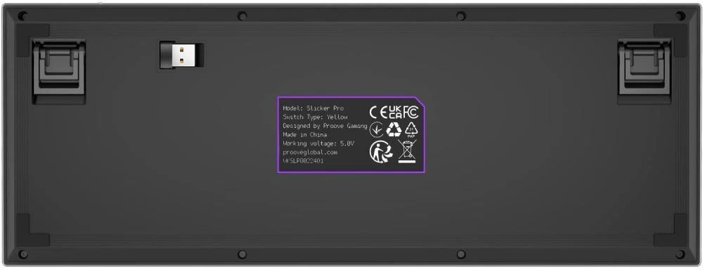 Proove Gaming Slicker Pro Black (WKSLP0022401)