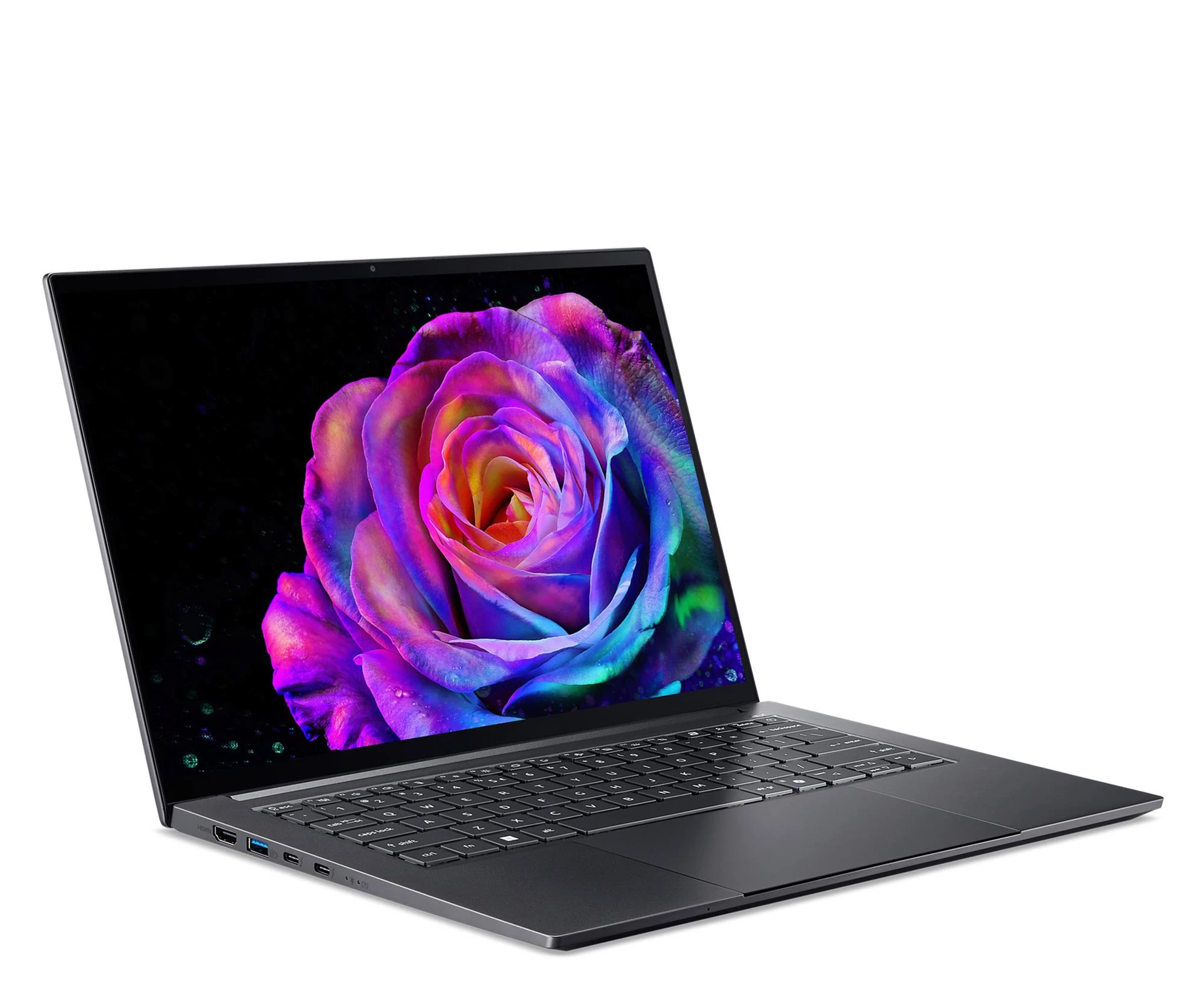 Acer Swift X Ryzen AI 7 350/32GB/1TB/Win11 RTX5060 OLED Touch (SFX14-61G || NX.JA8EP.004) Процесор: AMD Ryzen™ AI 7 350 (8 ядер, 16