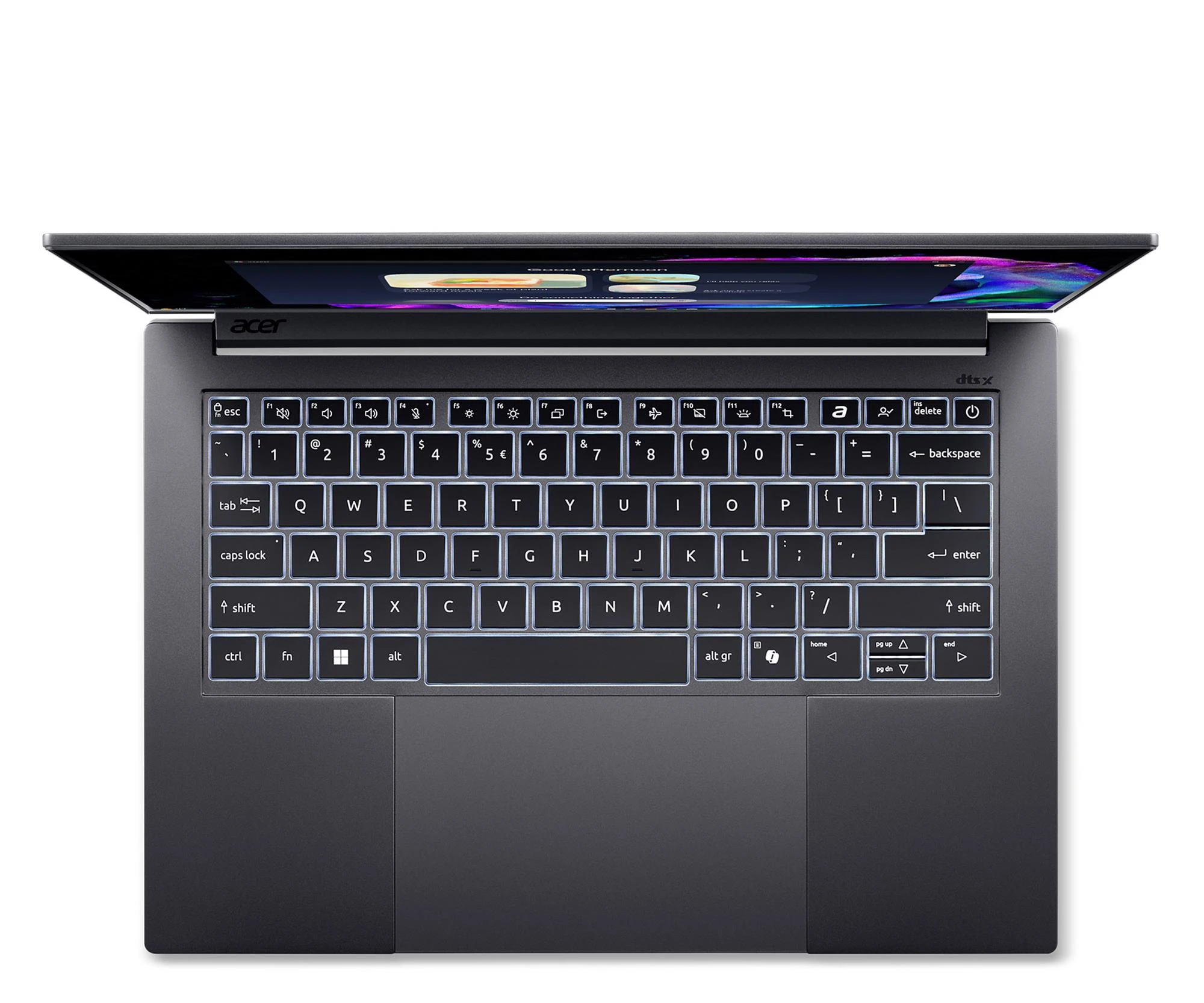 Acer Swift X Ryzen AI 7 350/32GB/1TB/Win11 RTX5060 OLED Touch (SFX14-61G || NX.JA8EP.004) Процессор: AMD Ryzen™ AI 7 350 (8 ядер, 16