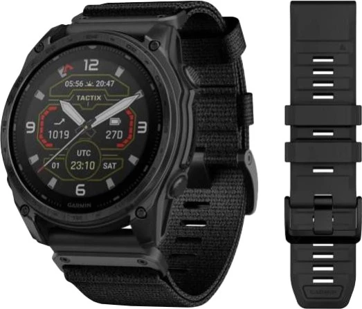 Garmin tactix 8 - 51 mm Solar Includes Applied Ballistics Ultralight Solver (010-03407-00/01) Бренд: Garmin; Лінійка: tactix 8; iOS: є;