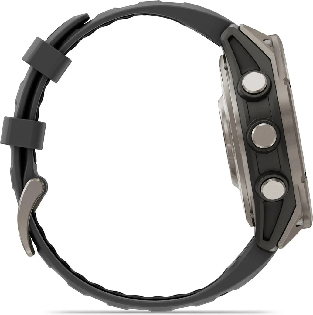 Garmin Fenix 8 Pro 47 mm AMOLED Titanium with Graphite/Black (010-03198-10/11)