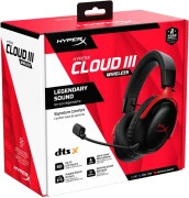 HyperX Cloud III Wireless Black/Red (77Z46AA) (EU)