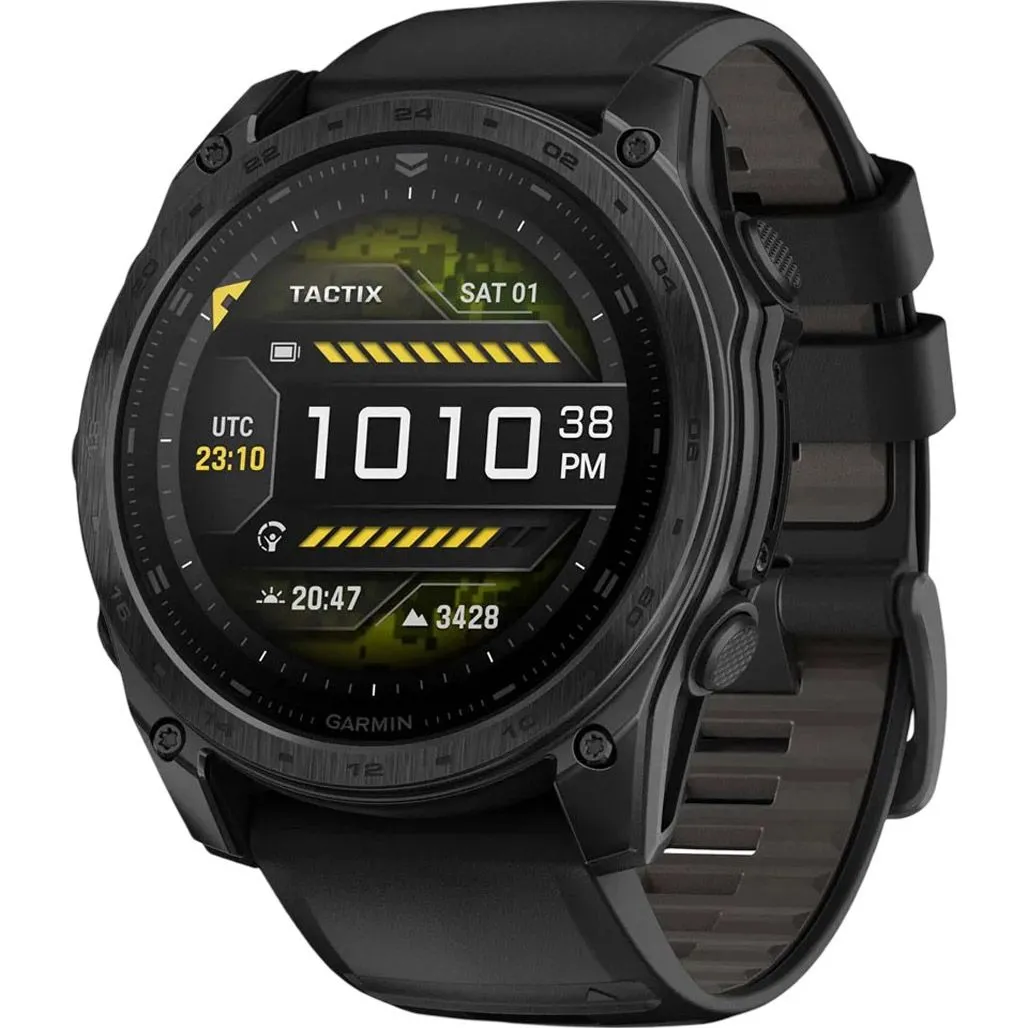 Garmin tactix 8 - 51 mm AMOLED Includes Applied Ballistics Ultralight Solver (010-03406-00/01)
