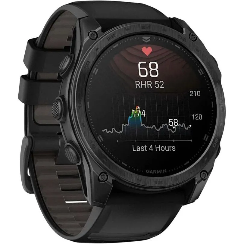 Garmin tactix 8 - 51 mm AMOLED Includes Applied Ballistics Ultralight Solver (010-03406-00/01)