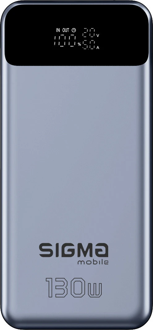 Sigma mobile X-power SI30A7QLX 30000mAh Silver (EU) Бренд: Sigma mobile; Заряджувані