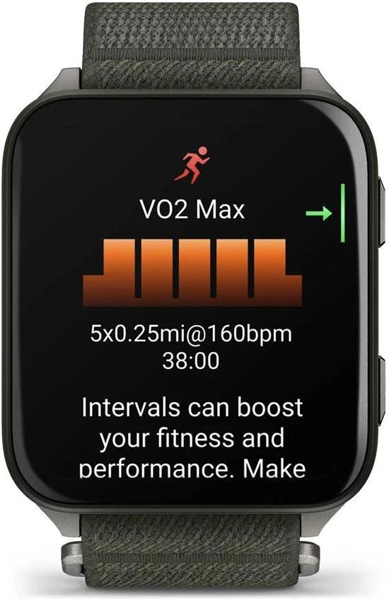 Смарт-часы Garmin Venu X1 Moss with Titanium Caseback and Moss ComfortFit Nylon Band (010-02980-01/03)