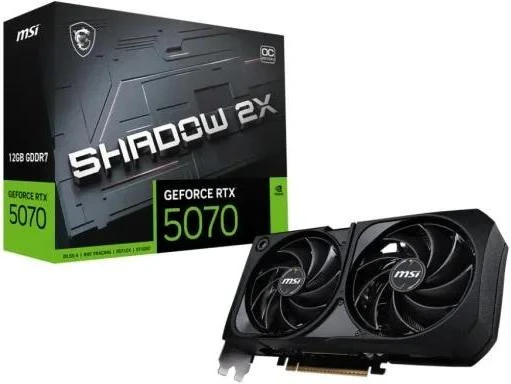MSI GeForce RTX 5070 12G SHADOW 2X OC (EU)