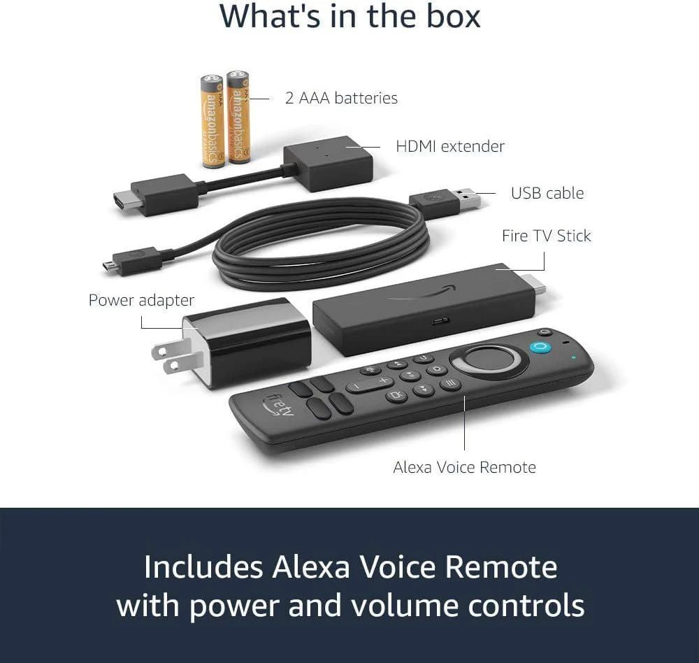Медиаплеер Amazon Fire TV Stick HD 3 Gen. (B07ZZVX1F2) Бренд: Amazon; Процессор: 1.7 GHz Quad-Core;