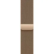 Apple Watch Series 11 GPS + Cellular 42mm Gold Tit. Case w. Gold Milanese Loop (MF8Y4)