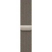 Apple Watch Series 11 GPS + Cellular 46mm Natural Tit. Case w. Natural Milanese Loop - M/L (MFD04)