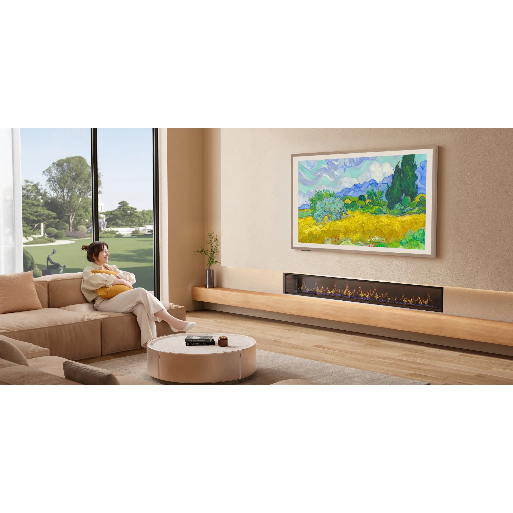 Hisense Canvas TV 55S7NQ QLED-телевизор / Диагональ 55