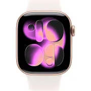 Apple Watch Series 11 GPS 42mm Rose Gold Alu. Case w. Light Blush S. Band - M/L (MEU44)