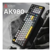 Ajazz AK980 Clear Sky Switch RGB Wireless/Bluetooth/USB Black (AK980-CS-BGY) (UA)