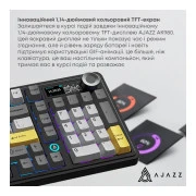 Ajazz AK980 Clear Sky Switch RGB Wireless/Bluetooth/USB Black (AK980-CS-BGY) (UA)