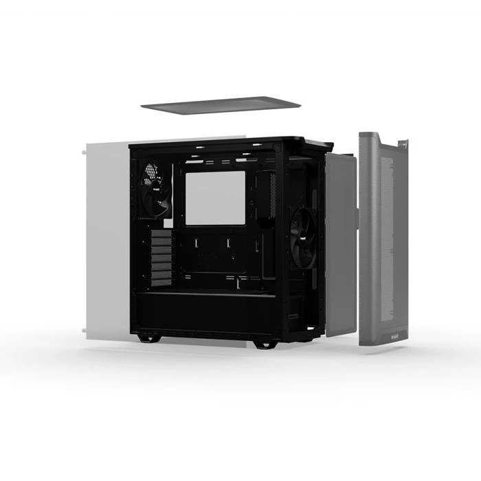 Будь тихо! PURE BASE 501 Airflow чорний (BG074) (UA)