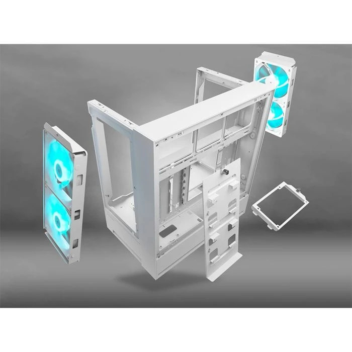 Cougar OMNY X RGB White (UA) ; Типорозмір: Miditower; Спосіб